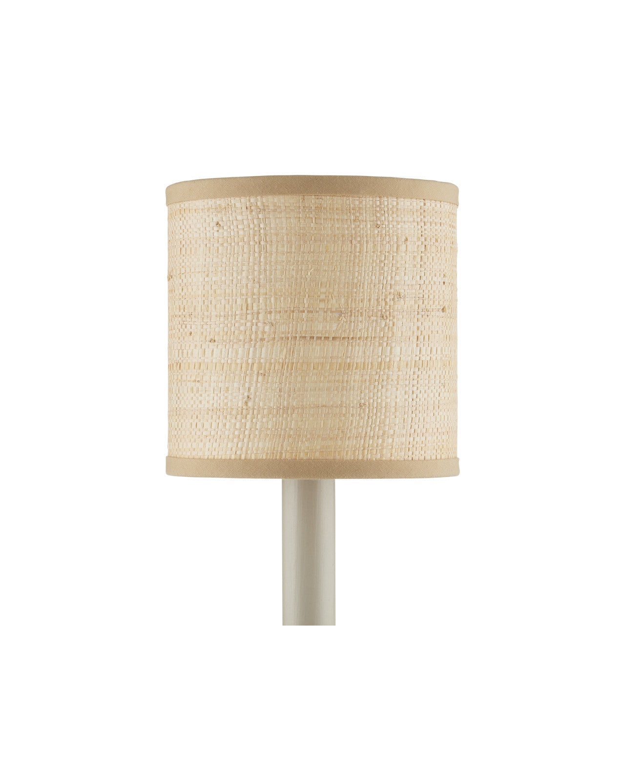 Natural Grasscloth Drum Chandelier Shade